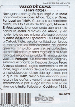 Biografia Vasco De Gama Atras